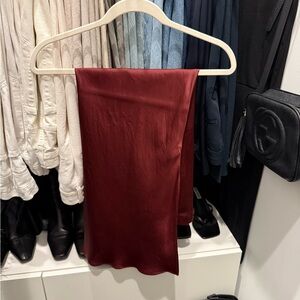 Vineyard Vines Deep Red Pencil Skirt